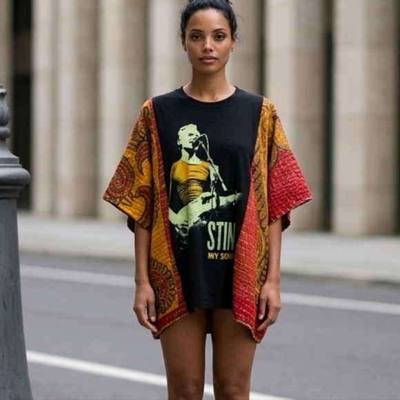 Tops - OOAK STING KANTHA TOP SM-3X